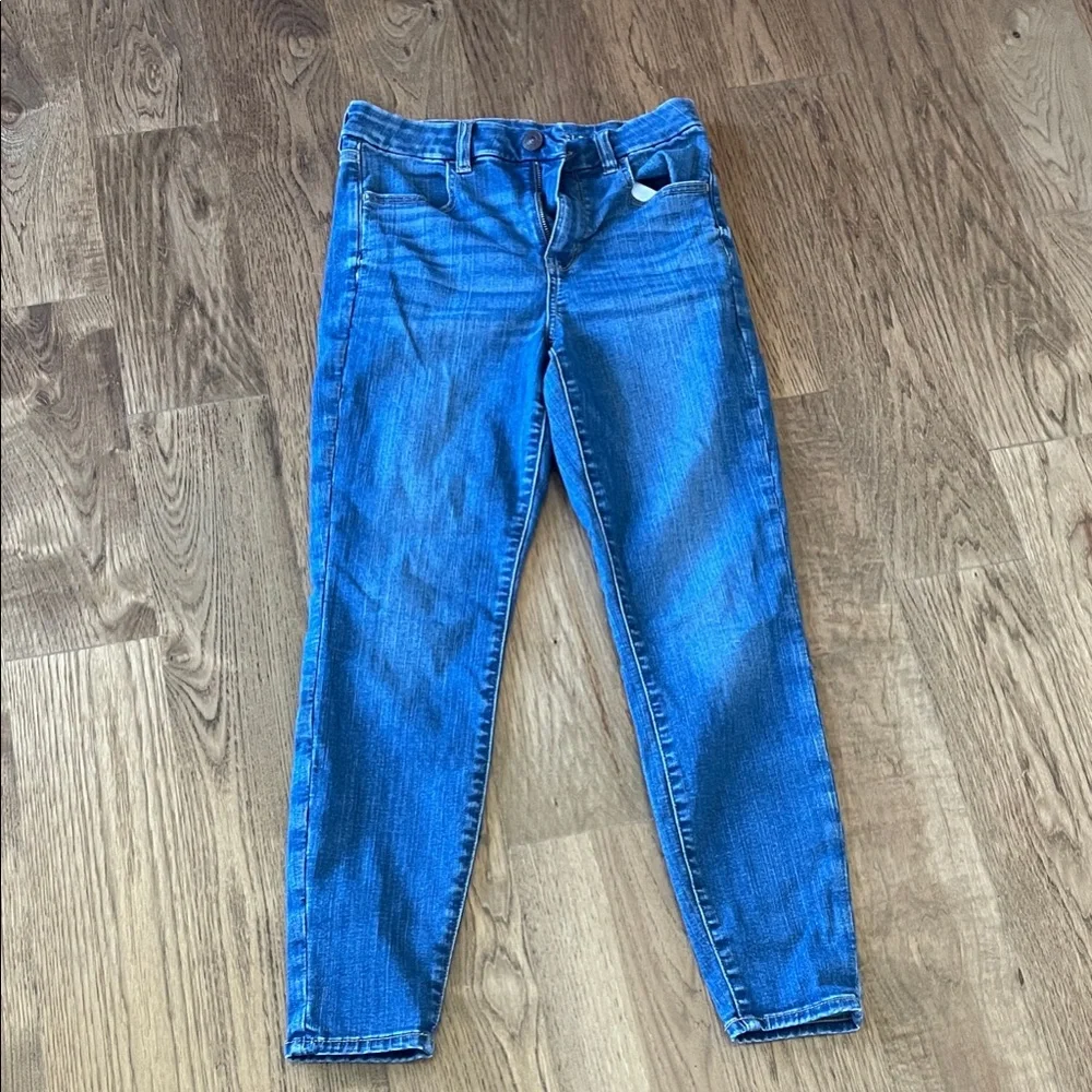 American Eagle Outfitters Women's Jegging Jeans in Blue - Picture 1 of 5